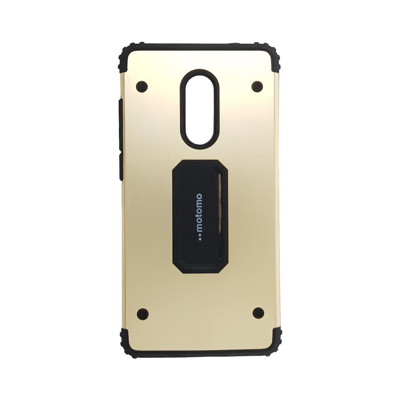 Back Cover Motomo Shockproof Metal Case for Xiaomi Redmi Note 4/Note 4X - Color : Gold