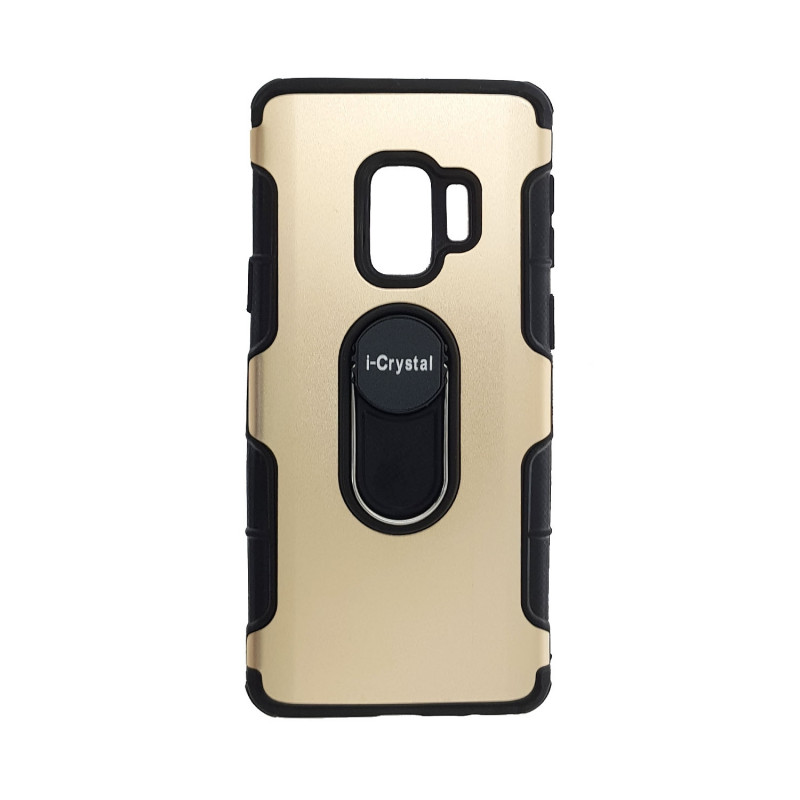 Back Cover I-Crystal Case for Samsung G960F Galaxy S9 - Color : Gold