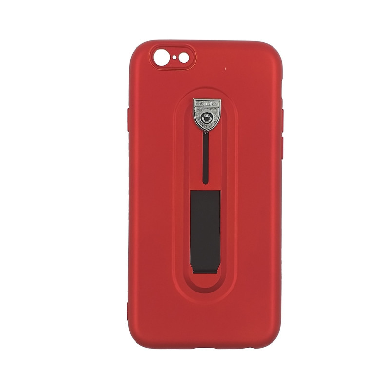 Back Cover Hybrid Armor Case With Air Cushion for Apple iPhone 6/6S - Color : Red