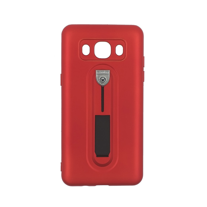 Back Cover Hybrid Armor Case With Air Cushion for Samsung J510F Galaxy J5 2016 - Color : Red