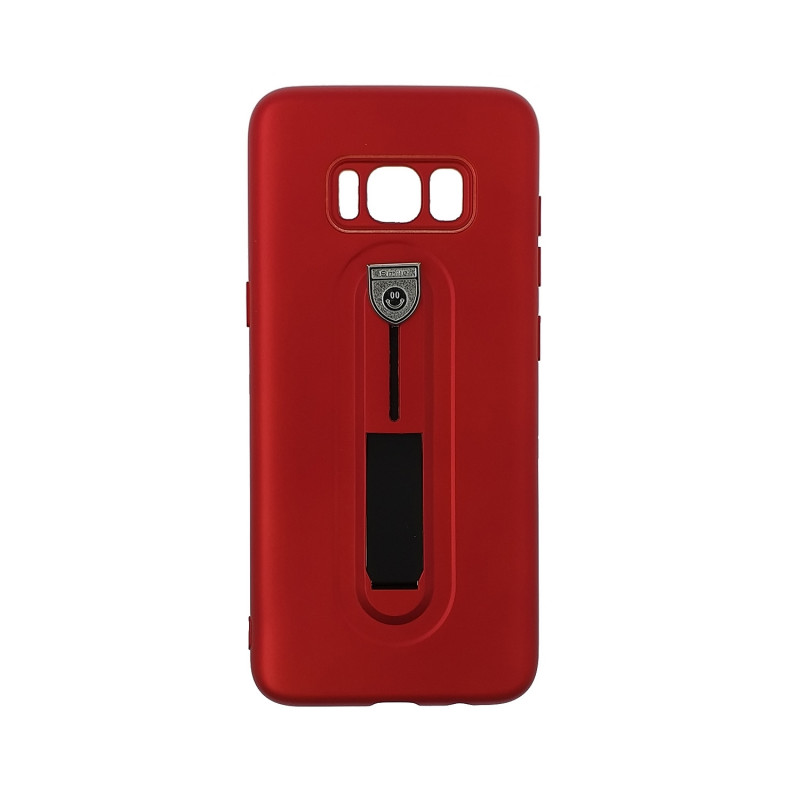 Back Cover Hybrid Armor Case With Air Cushion for Samsung G950F Galaxy S8 - Color : Red