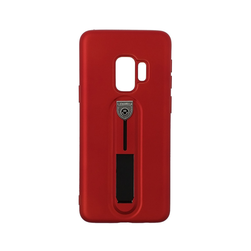 Back Cover Hybrid Armor Case With Air Cushion for Samsung G960F Galaxy S9 - Color : Red