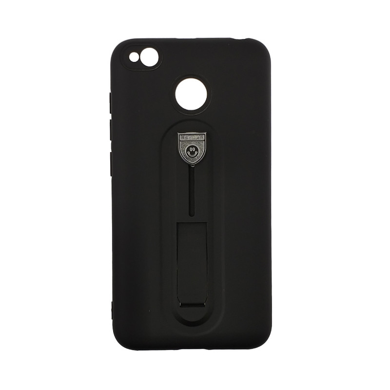 Hybrid Armor Case with Air Cushion for Xiaomi Redmi 4x - Color : Black