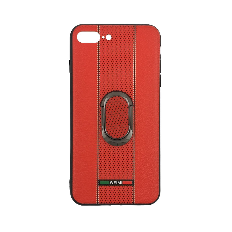 Back Cover Weimi Case With Stand for Apple iPhone 7 Plus/8 Plus 5.5 inches - Color: Red