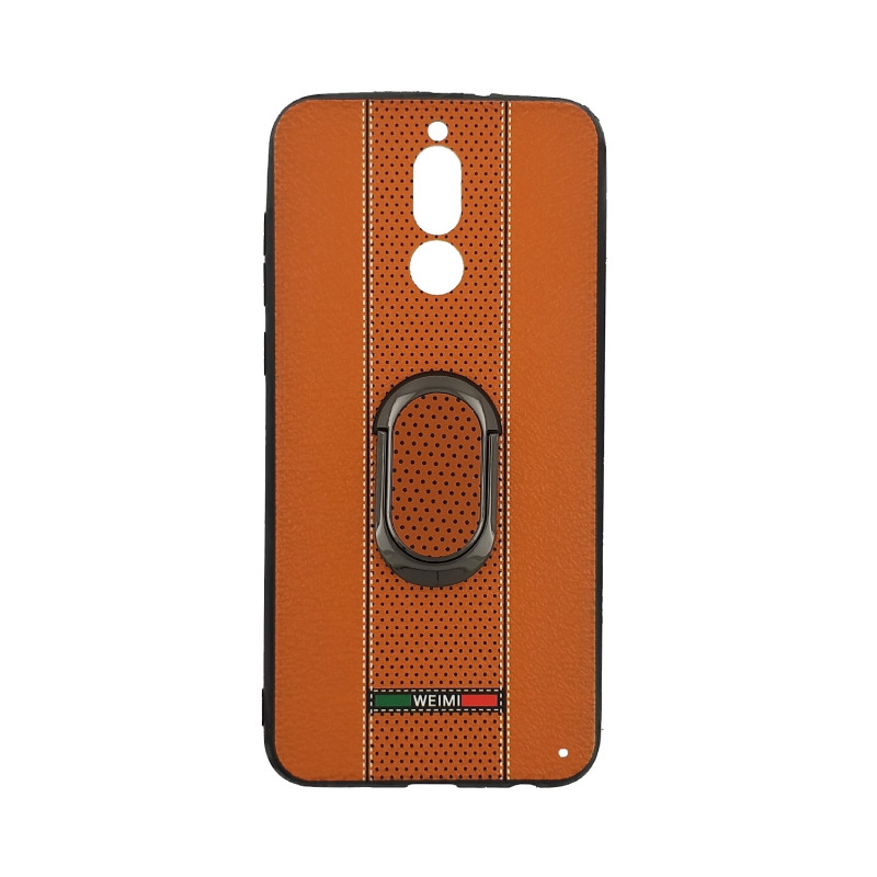 Back Cover Weimi Case With Stand for Huawei Mate 10 Lite - Color: Orange