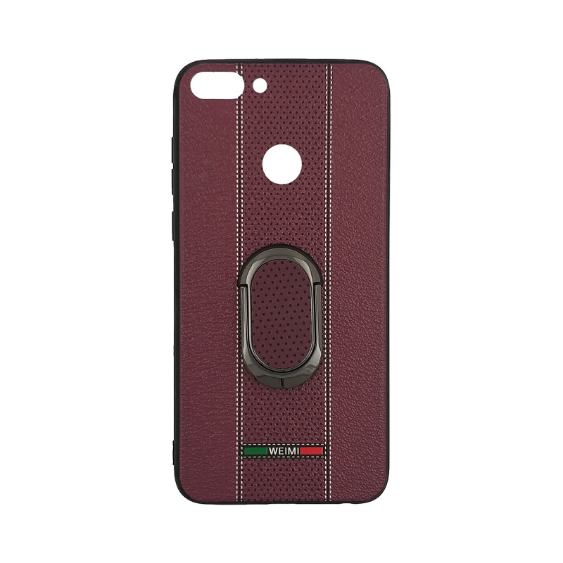 Back Cover Weimi Case With Stand for Huawei P Smart 2018 - Color: Purple