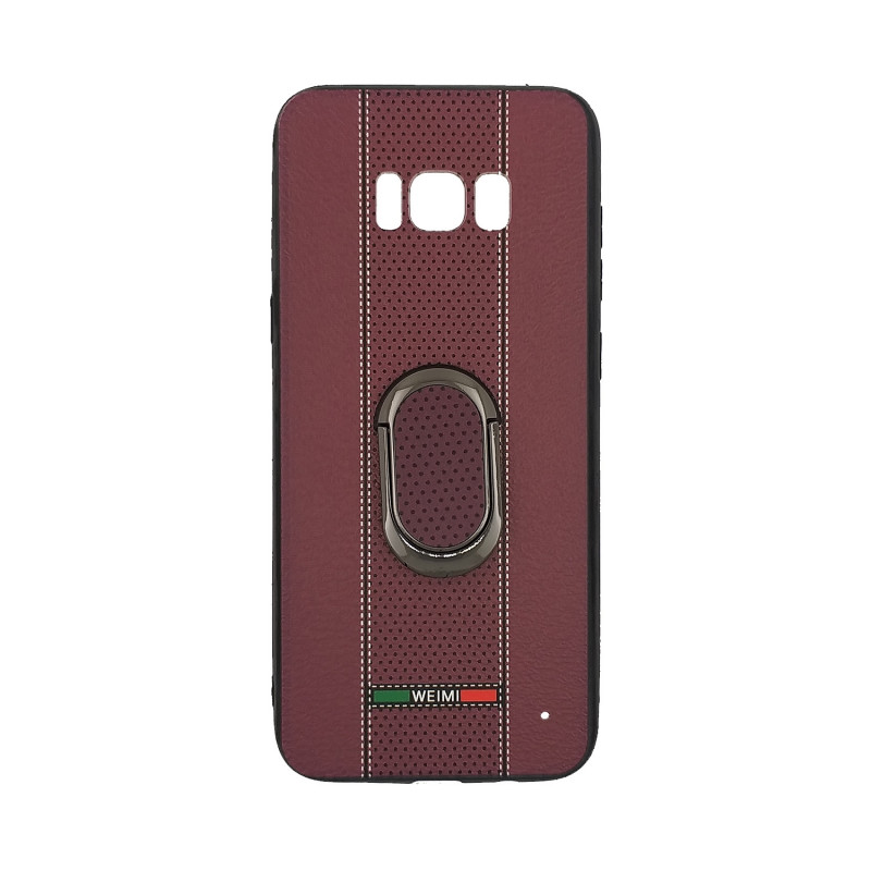 Back Cover Weimi Case With Stand for Samsung G955F Galaxy S8 Plus - Color: Purple