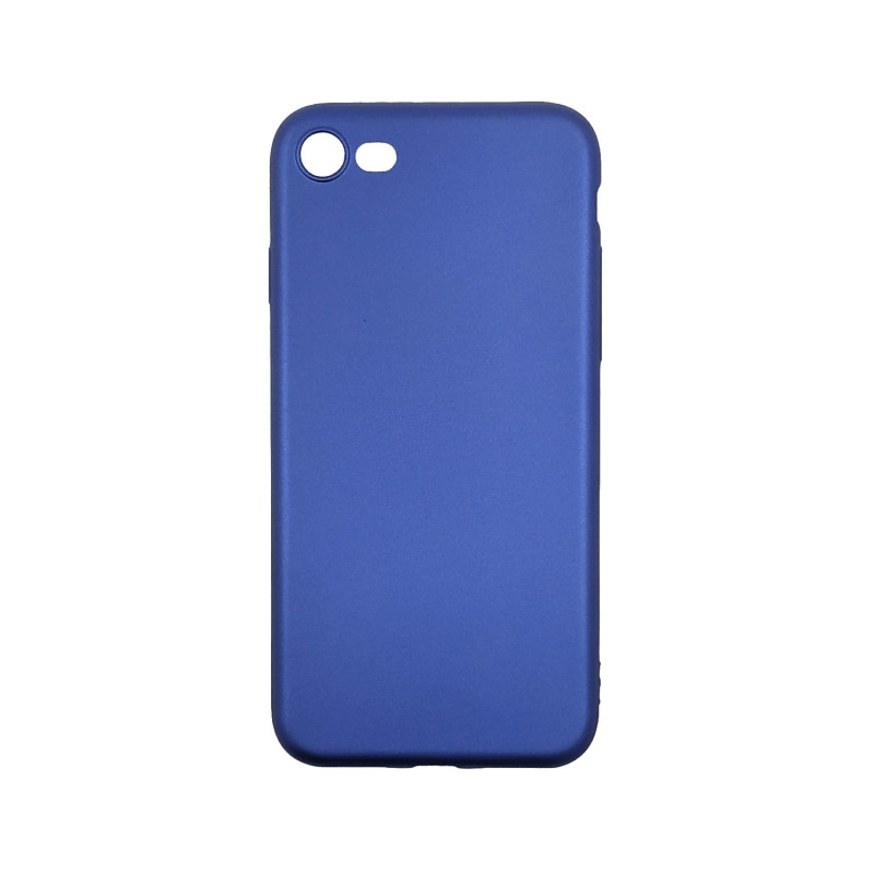 Back Cover Silicone Case for Apple iPhone 7 Plus/8 Plus 5.5 inches - Color: Blue