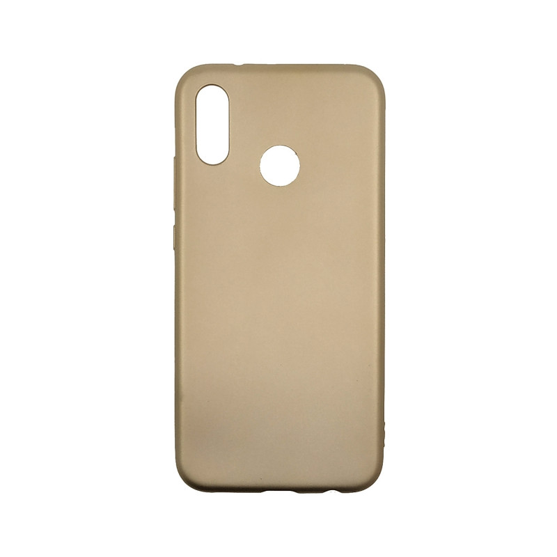 Back Cover Silicone Case for Huawei P20 Lite - Color: Gold