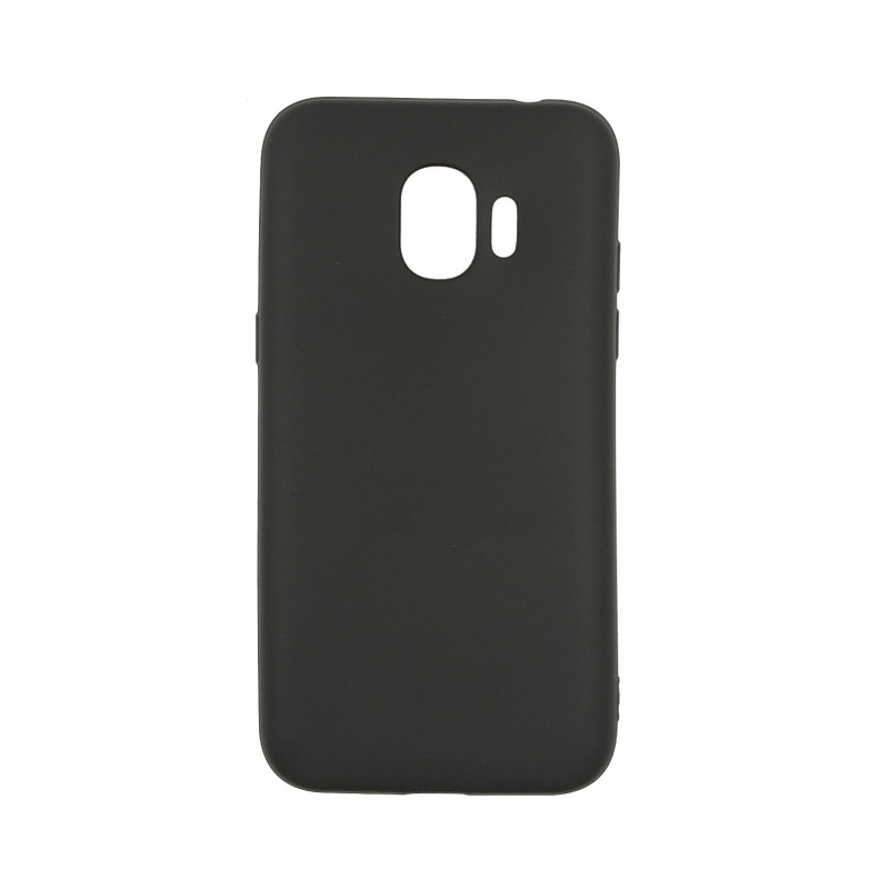 Back Cover Silicone Case for Samsung J250F Galaxy J2 Pro 2018 - Color: Black