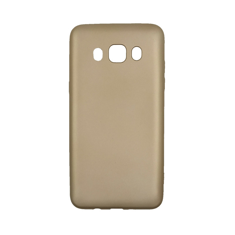 Back Cover Silicone Case for Samsung J510F Galaxy J5 2016 - Color: Gold