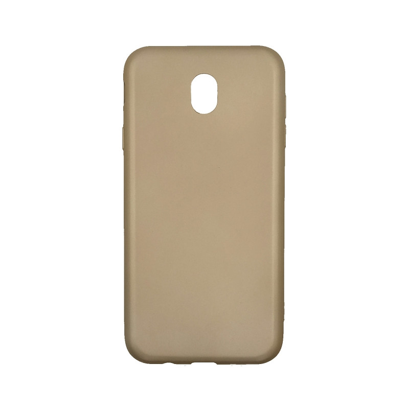 Back Cover Silicone Case for Samsung J730F Galaxy J7 2017 - Color: Gold