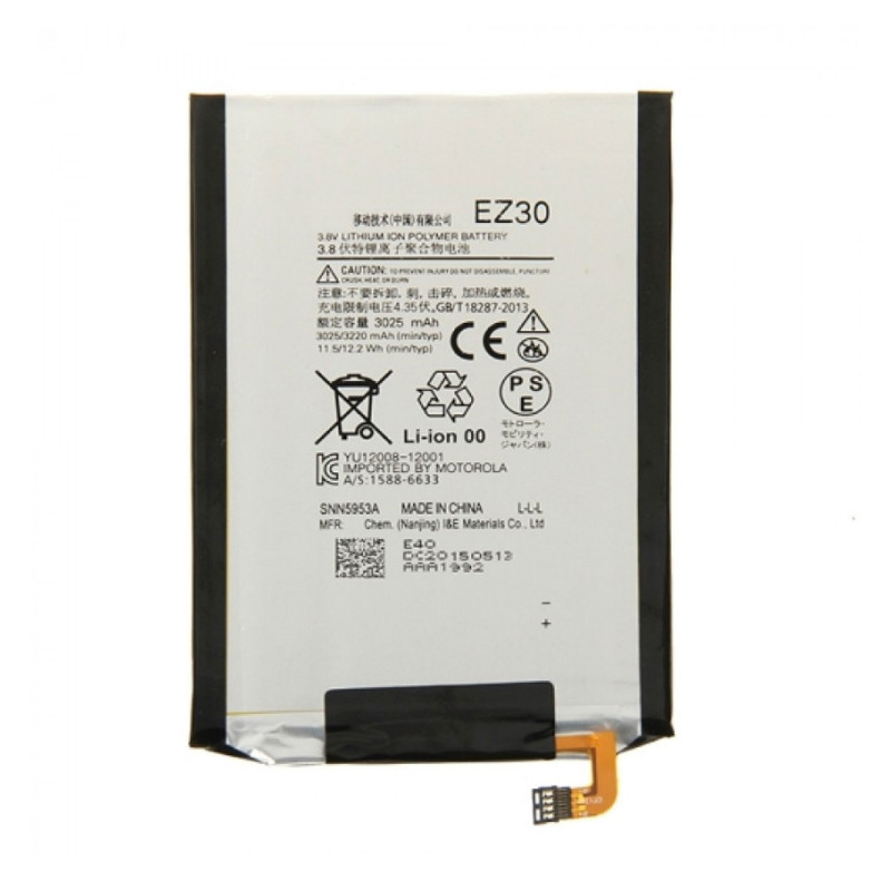 Battery Motorola EZ30 for Google Nexus 6 XT1100/XT1103 - 3025mAh