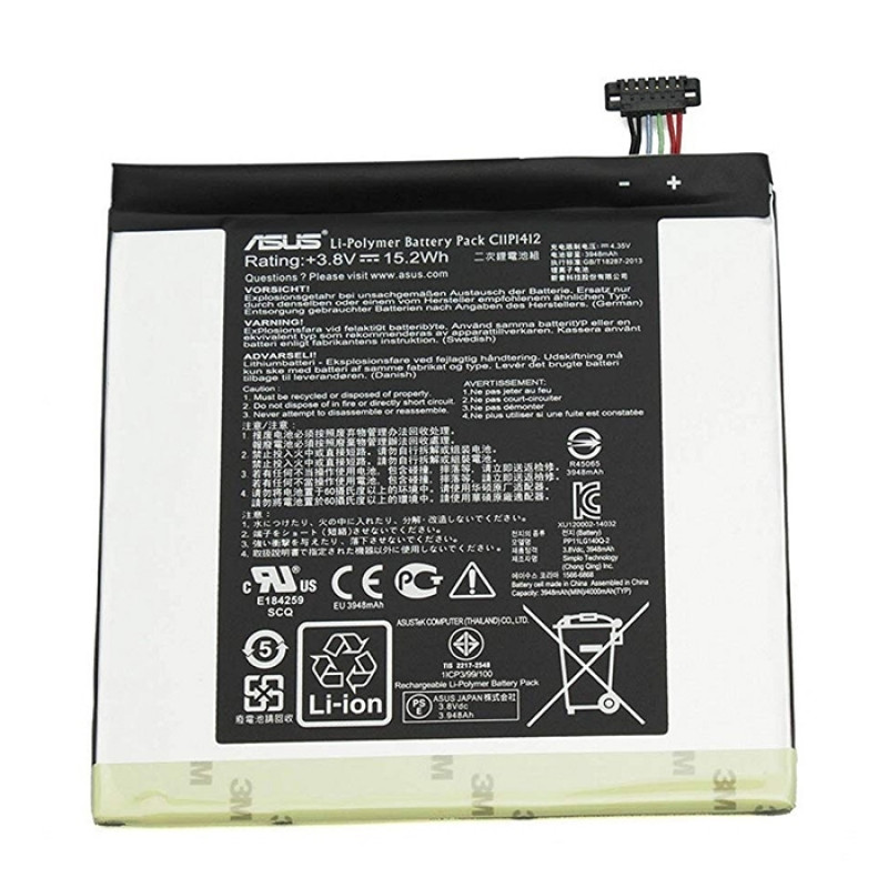 Battery Asus C11P1412 for FonePad 7 FE171MG 3.8V 15wh 3910mah