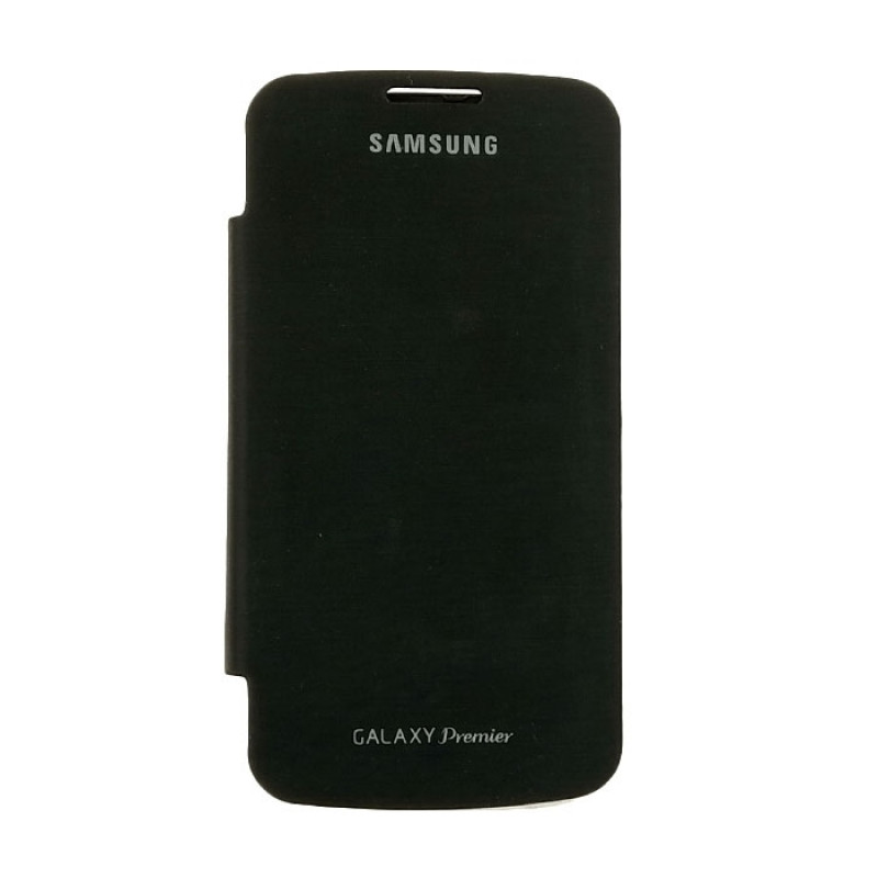 Book Case for Samsung Galaxy Premier I9260 - Color: Black