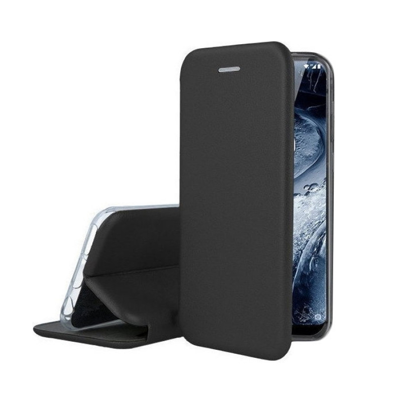 OEM Book Case Smart Magnet Elegance Book for Apple iPhone 6/6S (4.7) - Color: Black