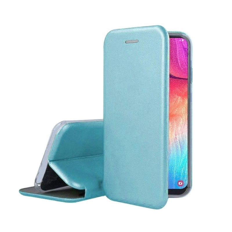 OEM Book Case Smart Magnet Elegance for Xiaomi Redmi Note 5 Pro - Color: Light Blue