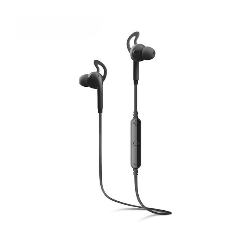 Bluetooth Awei A620BL Smart Sport Neckband Wireless Stereo Earphones Headset - Color: Black