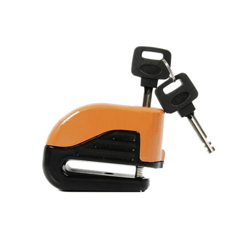 Disc Motorcycle Lock 1206 - Color: Orange