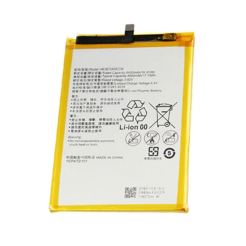 Compatible Battery with HB3872A5ECW for Honor Note8 EDI-AL10 - 4500mAh