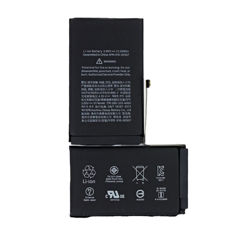 Compatible Battery with Apple iPhone XS Max (616-00507) - 3174mAh