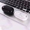 Bluetooth TWS-T110BT Wireless Twin Earbuds Stereo Headset with Charging Dock 400mAh - Color: White