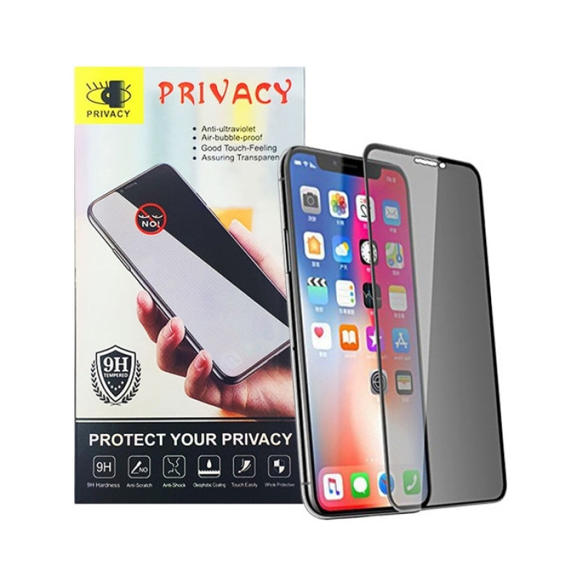 Screen Protector Privacy Tempered Glass 5D for Apple iPhone XS Max/11 Pro Max