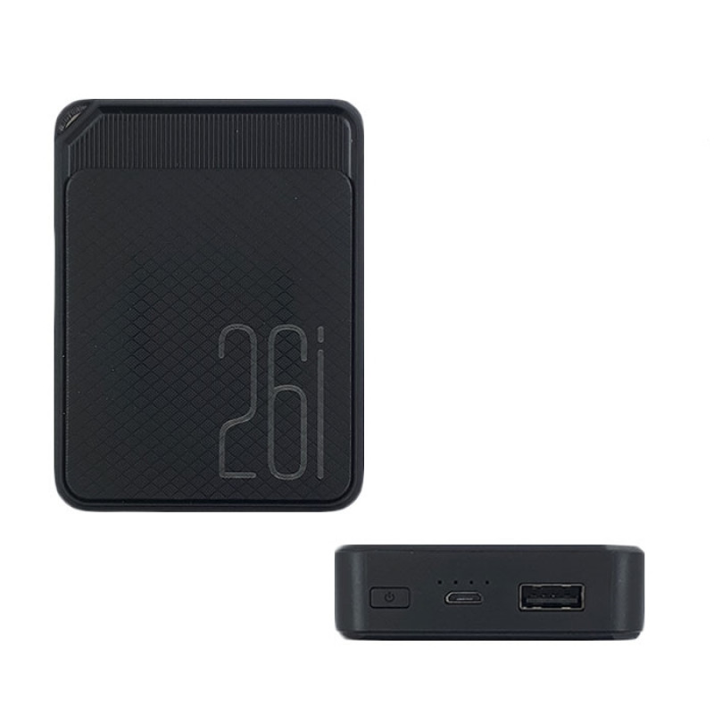 Power Bank Kin Vale B26i USB/1 Micro Sockets 5000mAh - Color: Black