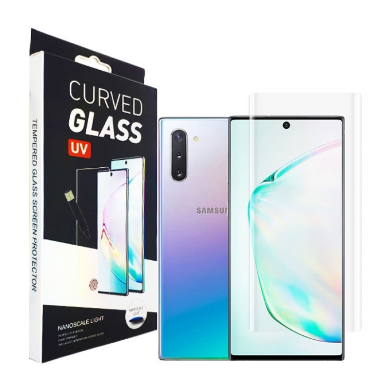 Screen Protector UV Nanoscale Liquid Curved Tempered Glass for Samsung Galaxy N970F Note 10