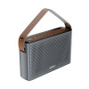 Bluetooth Speaker Ipipoo YP-1 Portable Outdoor AUX/FM Radio/USB/TF Card - Color: Gray