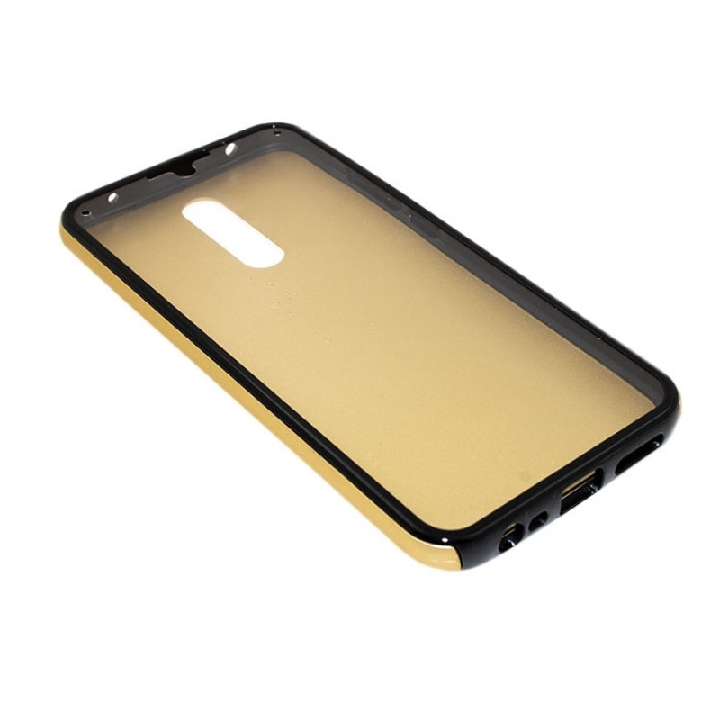 360 Full protective case for Xiaomi Redmi 8 / 8A  - Color: Gold