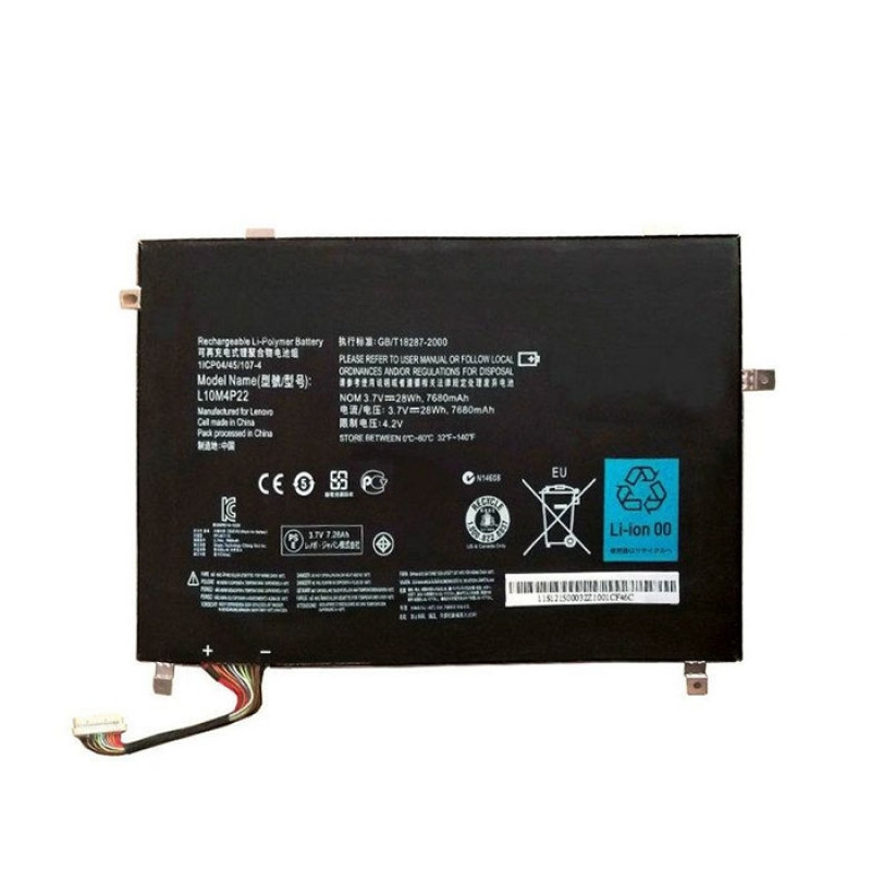 Battery Lenovo L10M4P22 for Tab - 7680mAh