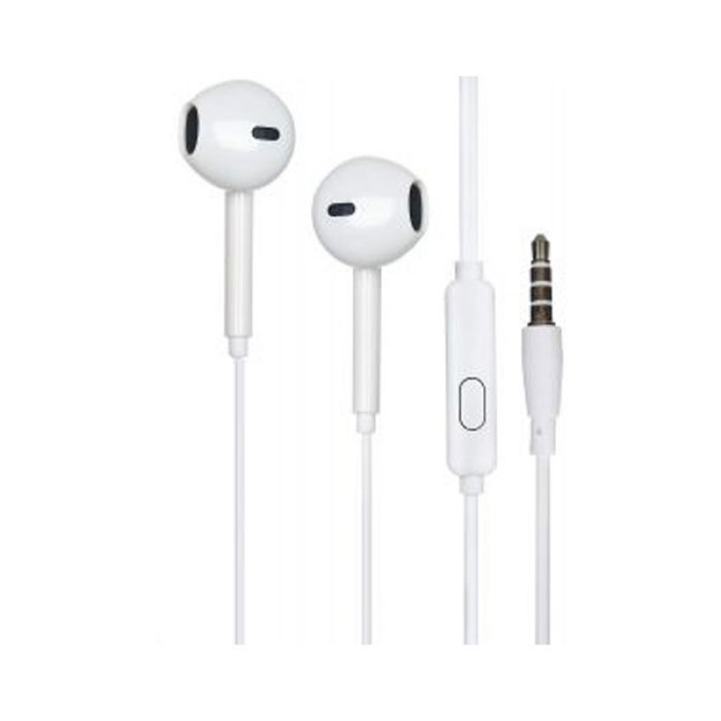 Wired Earphones PZX 1551 Headset - Color: White