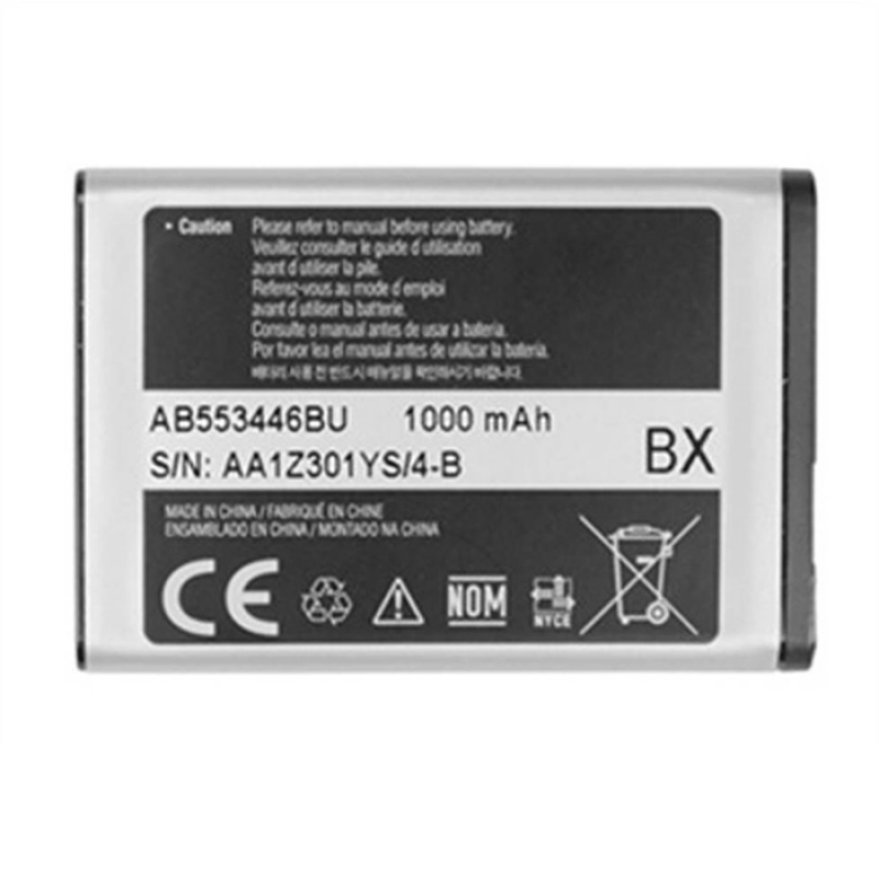 Battery Compatible With Samsung AB553446BU for B2100 Xplorer - 1000 mAh