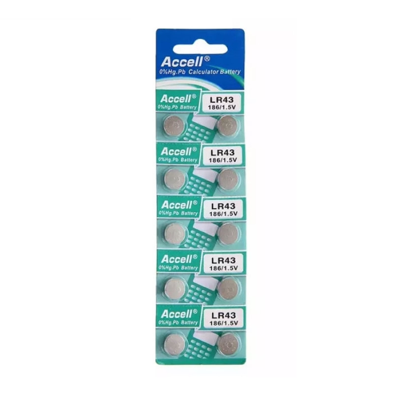 Buttoncell Batteries Goop AG12/1.5V - LR1142/LR43 (10 pcs)