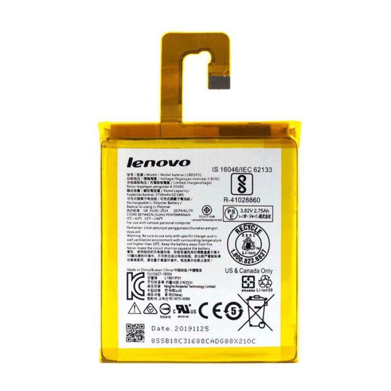 Μπαταρία Lenovo L18D1P31 για Lenovo Tab E7 TB-7104F  - 2650mAh