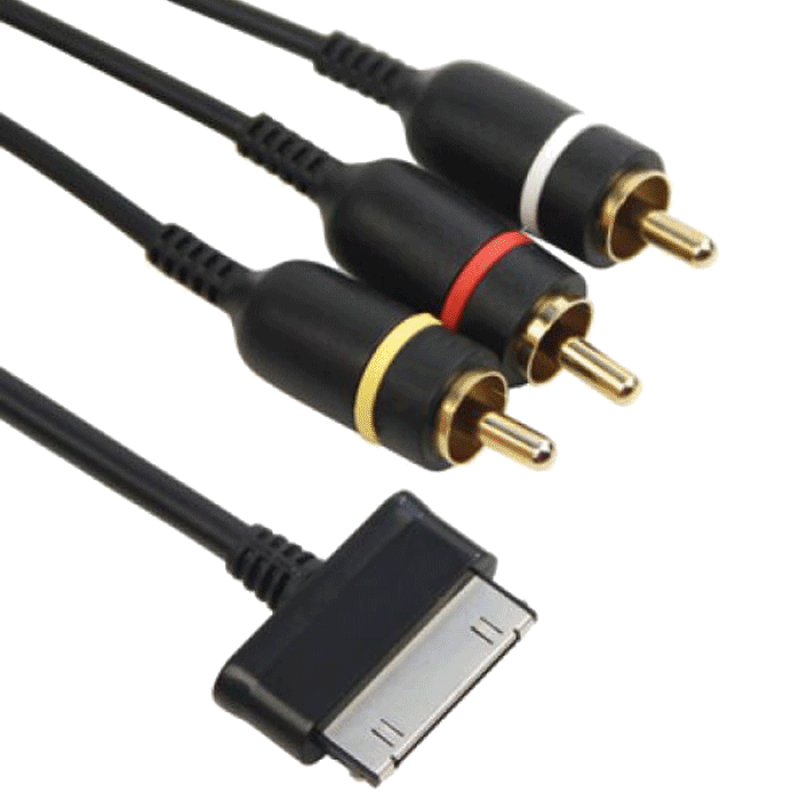 Cable AV for Samsung Tab P1000 - Color: Black