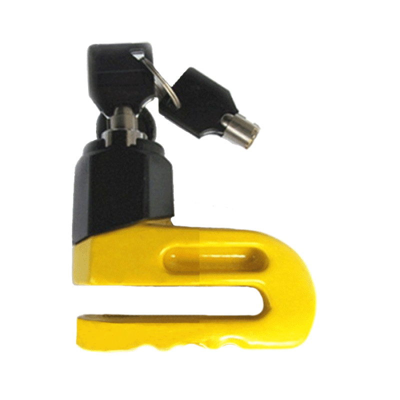 Pengcheng  Small size Disc Brake Lock - Color: Yellow