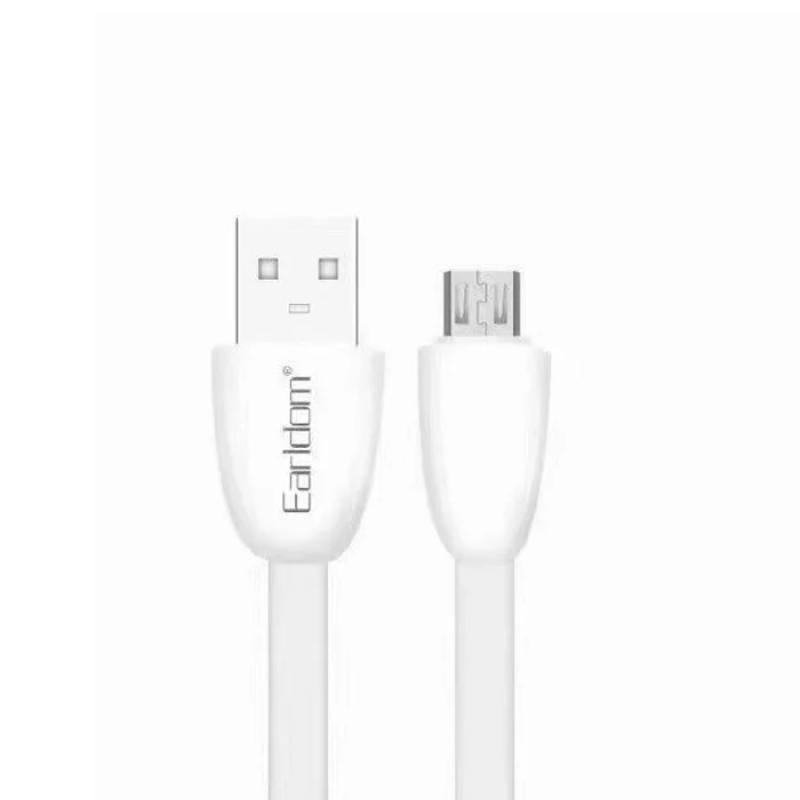 Earldom EC-111M Fast Charging Cable Micro-USB 2.4Α 3M - Color: White