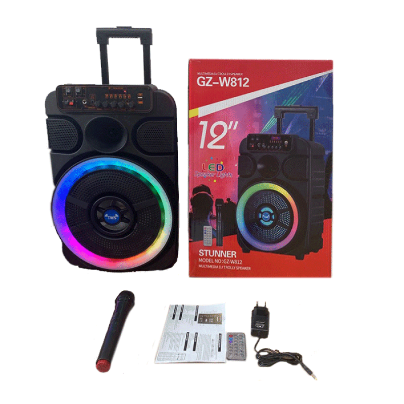 GZ-W812 Wireless Portable Speaker 12''