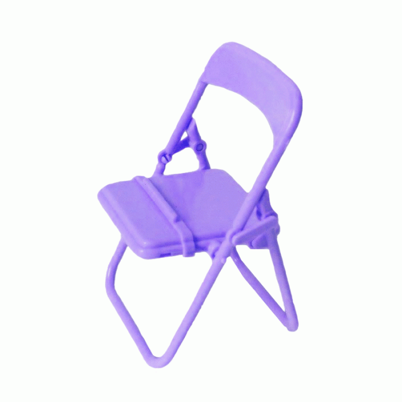 Mobile Chair Holder Stand Color: Purple