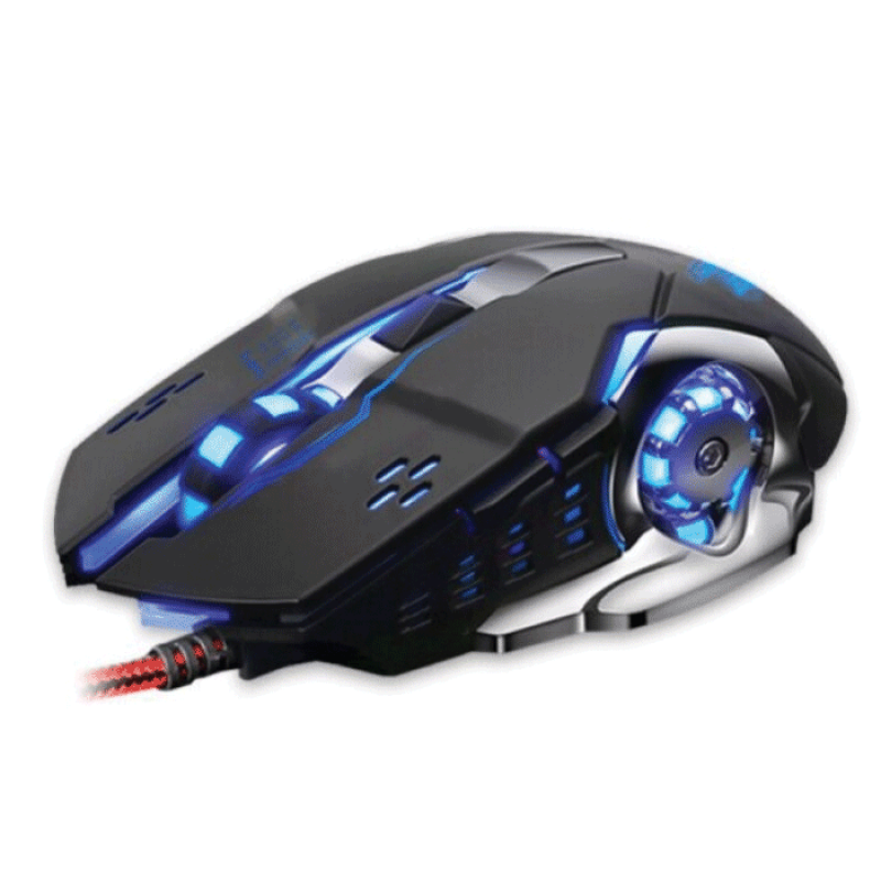 Jeqang JW-220 Gaming Mouse - Color: Black