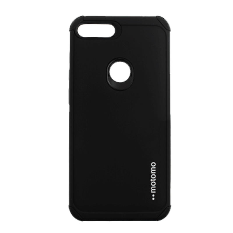 Back Cover Motomo Tough Armor Case for Alcatel 1S 2020 5028D - Color: Black