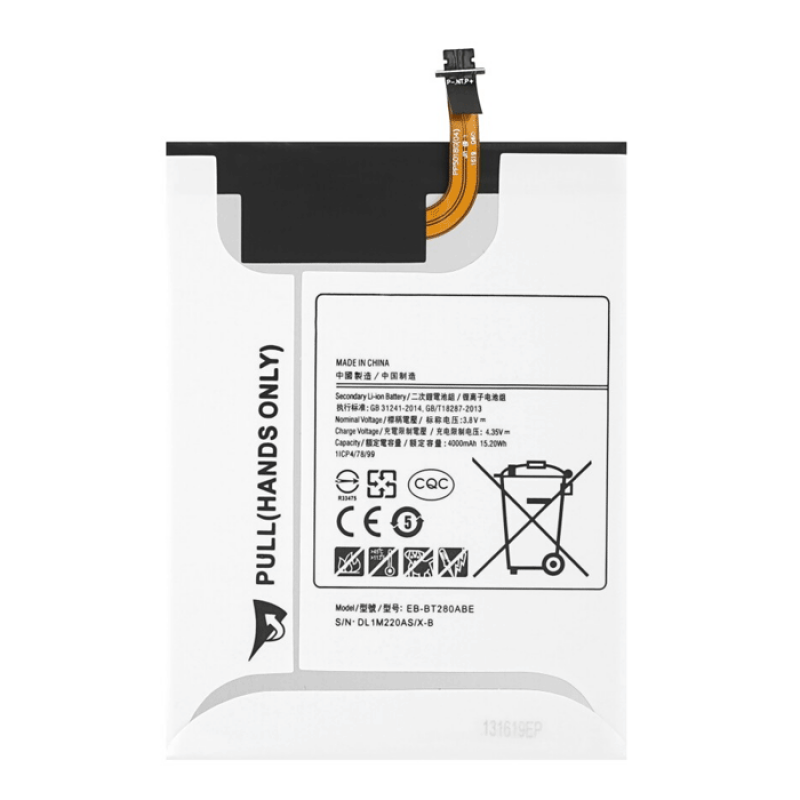 Μπαταρία Συμβατή Samsung EB-BT280ABE για T280/T285 Galaxy Tab A 7.0 2016 - 4000 mAh