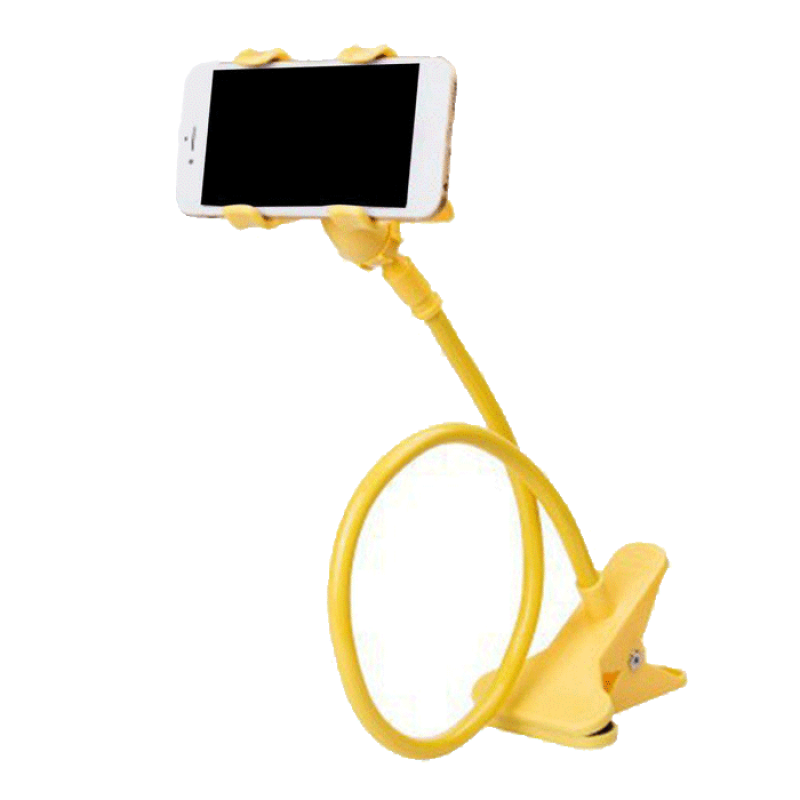 Βάση Κινητού Universal Lazy Bracket Phone Holder - Color: Yellow