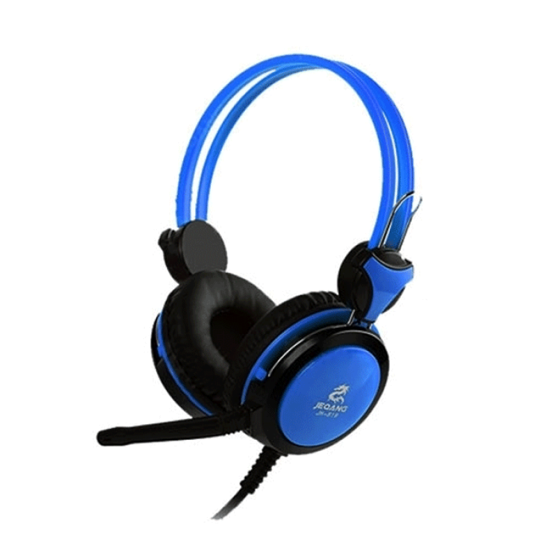 Jeqang JH-819 Ακουστικά Gaming with microphone - Color: Blue