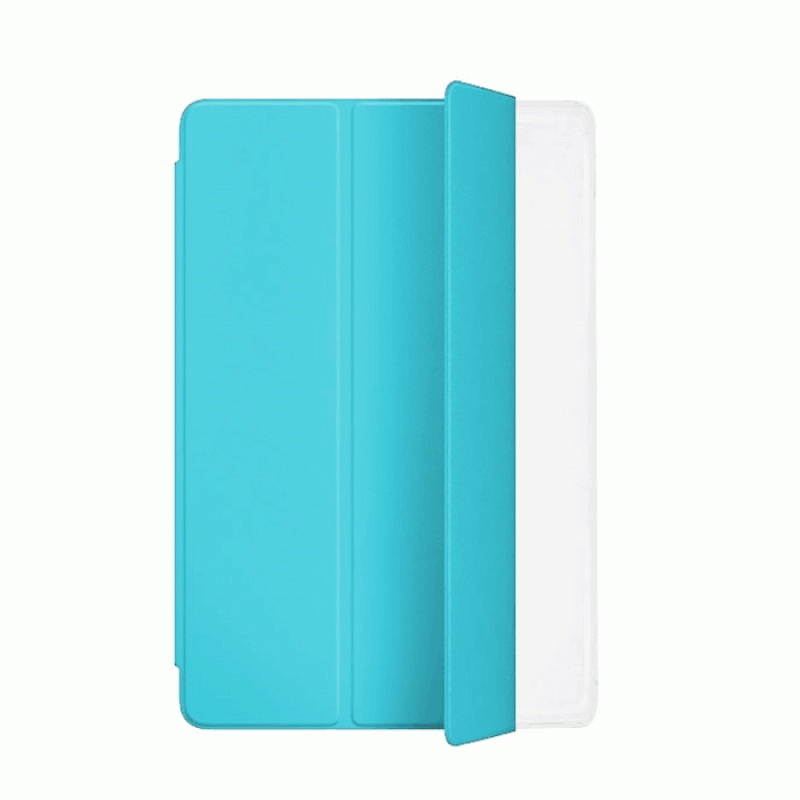 Slim Smart Tri-Fold Cover  For Huawei MediaPad T3 9.6 - Color: Light Blue