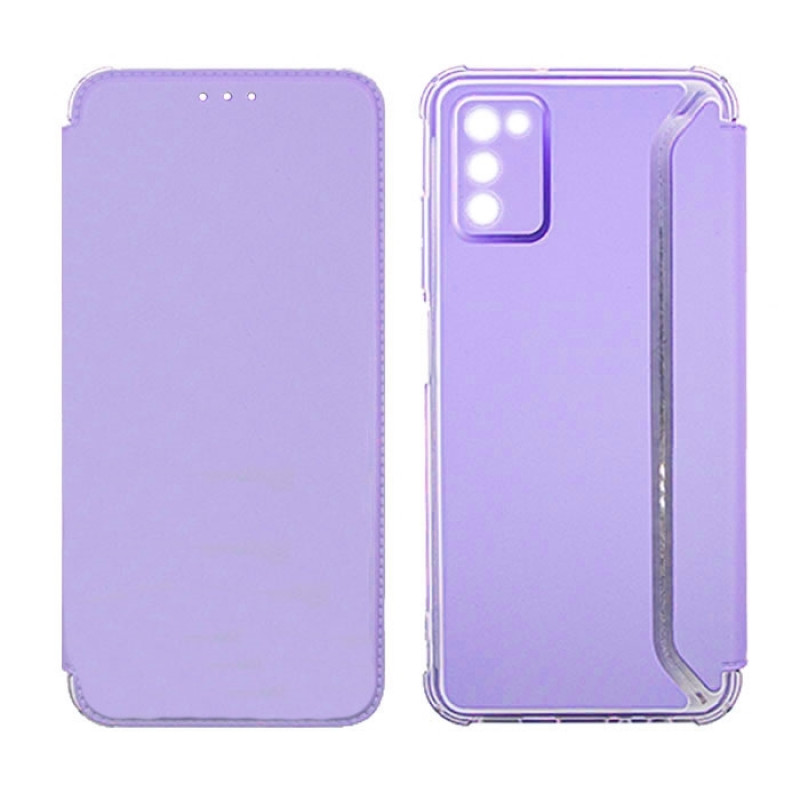 OEM New Elegance Book For Samsung Galaxy A03s - Color : Purple