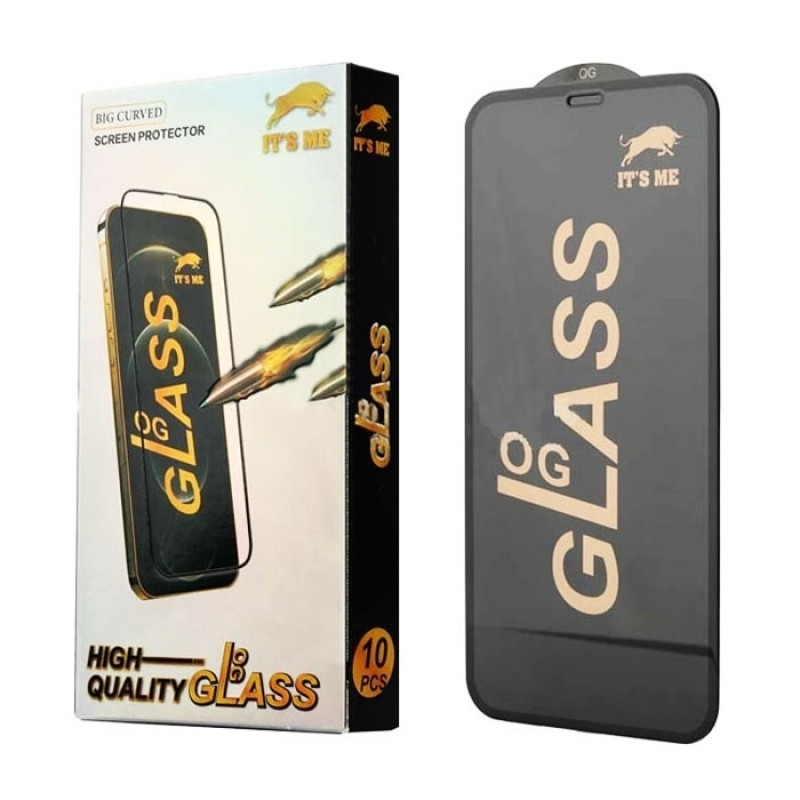 Screen Protector OG Full Glass Full Glue Tempered Glass for Samsung Galaxy S20 FE - Color: Black