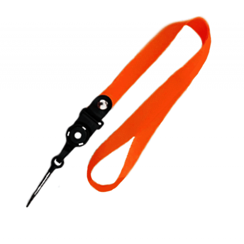 Neck Strap For Phone- Color: Orange